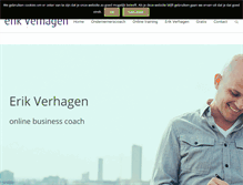 Tablet Screenshot of erikverhagen.com